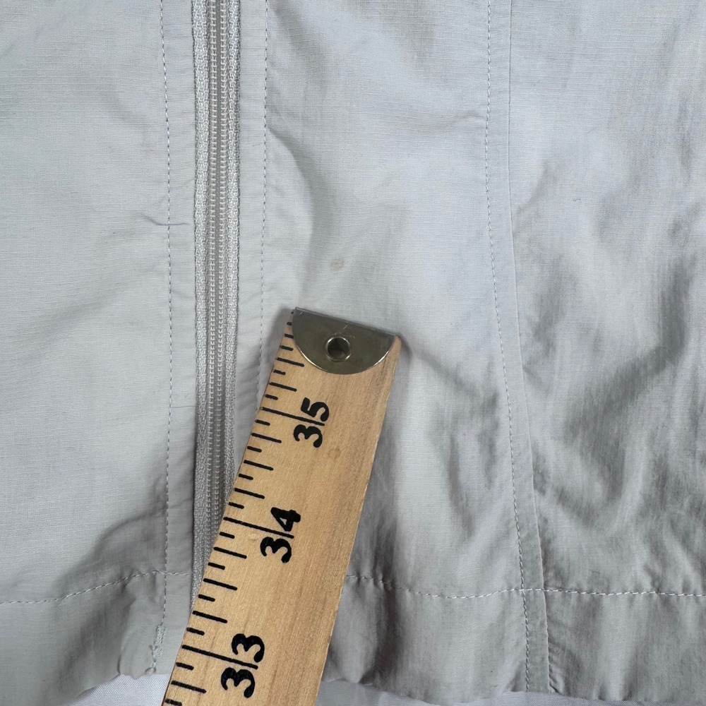 FootJoy Women Golf Windbreaker Jacket Small Beige Full Zip Mock Neck Lightweight - Picture 9 of 10